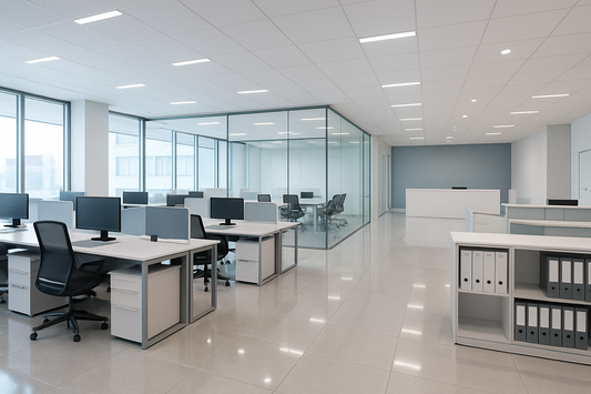 Clean, modern commercial office imagery