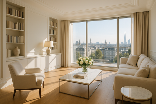 Lifestyle images of pristine London apartments & homes